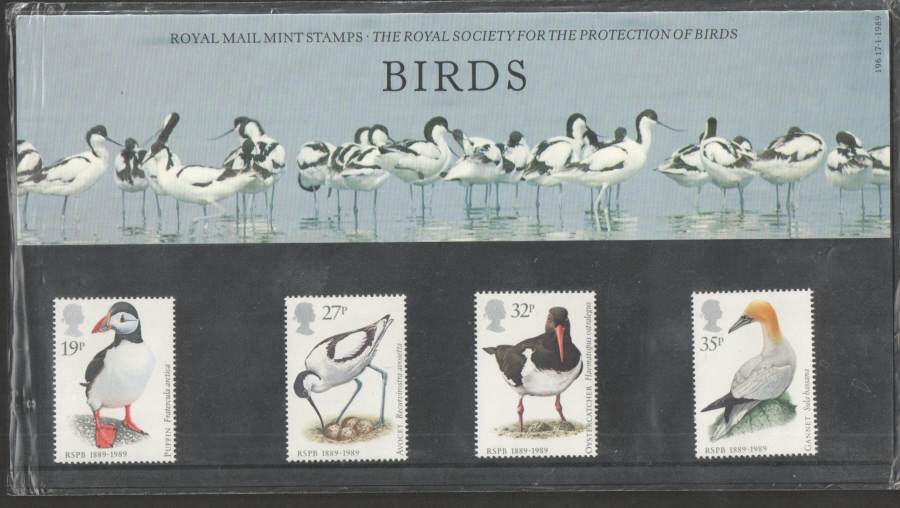 (image for) 1989 RSPB Royal Mail Presentation Pack 196 - Click Image to Close
